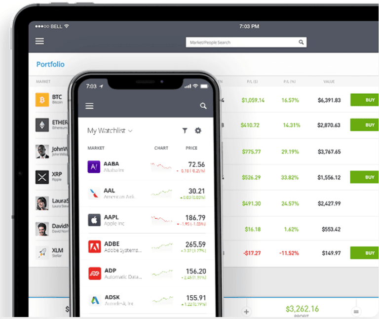 etoro trading platform