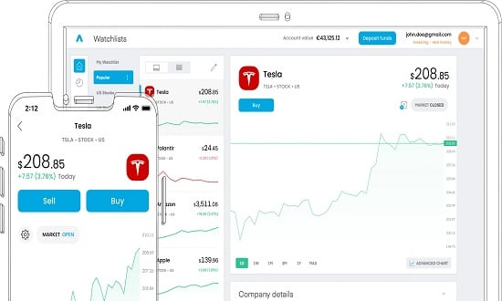 Trading 212 Trading Platform