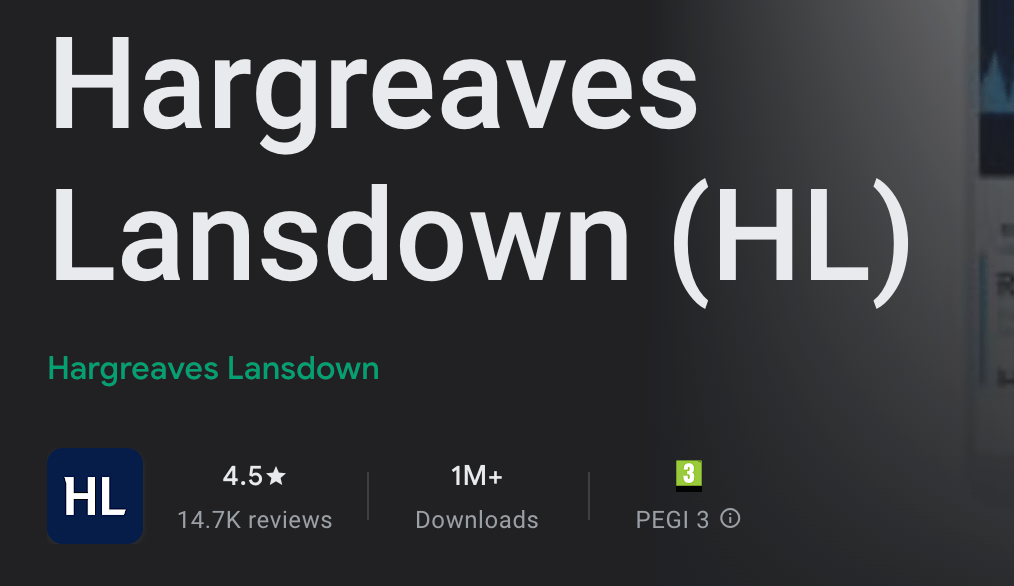 Hargreaves Lansdown google play review