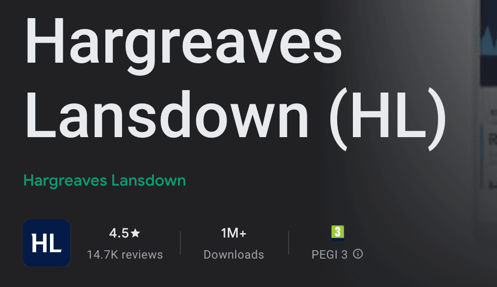 Hargreaves Lansdown google play review