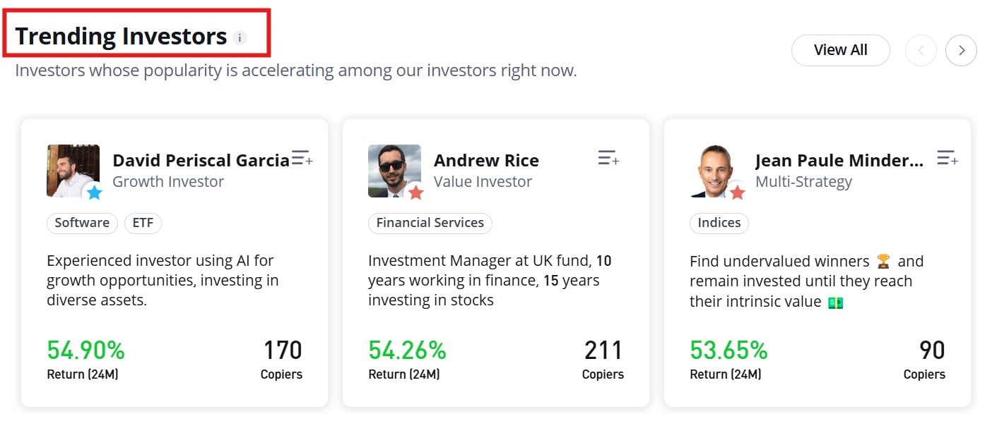traders etoro