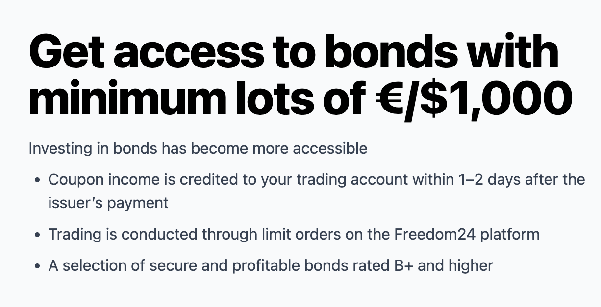 freedom24 bonds