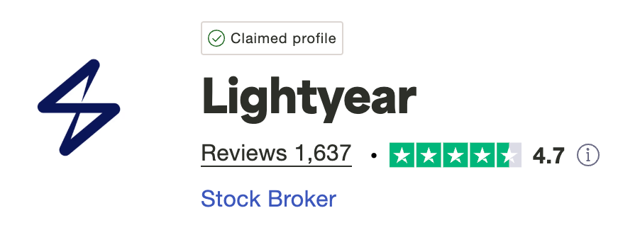 lightyear investing trustpilot
