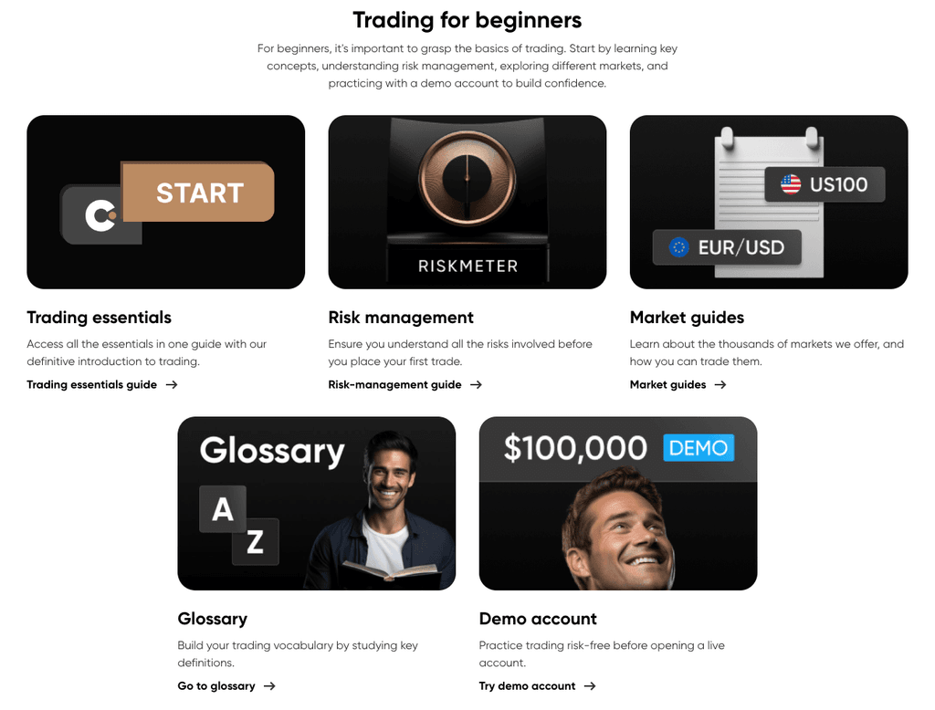 capital.com beginner education