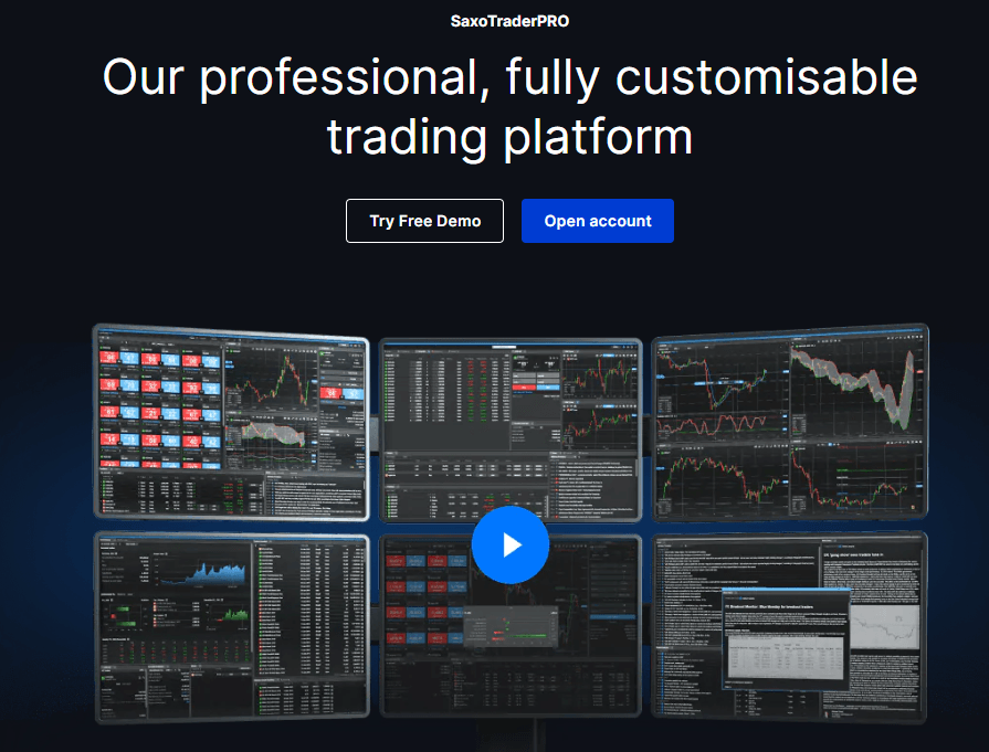 saxo trader pro