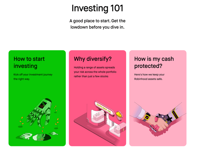robinhood education