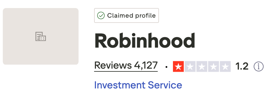 robinhood trustpilot
