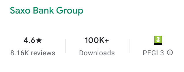 saxo bank review google play