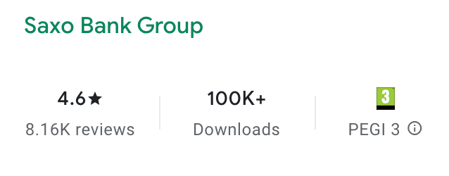 saxo bank review google play