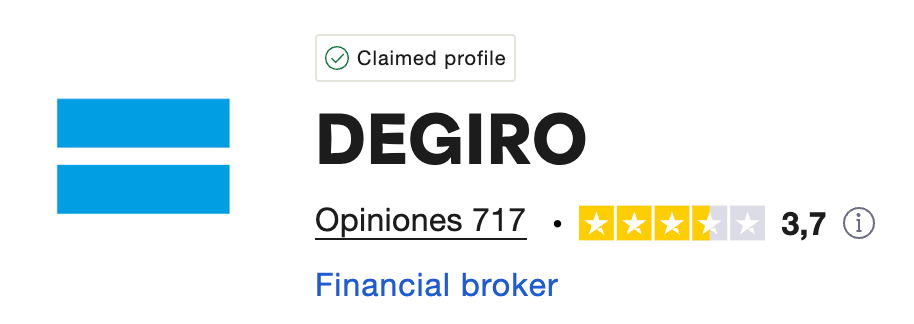 degiro trustpilot