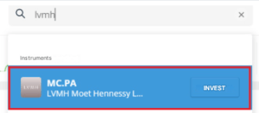 searching for stocks