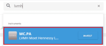 searching for stocks